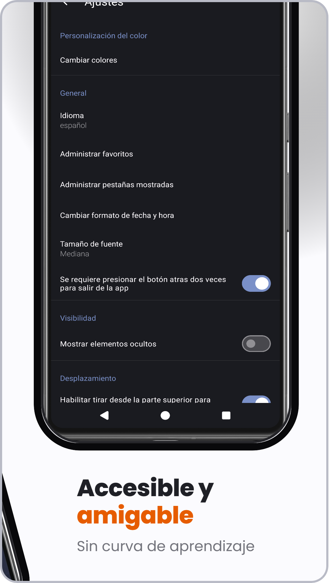 Captura de FileManager: Gestor Archivos